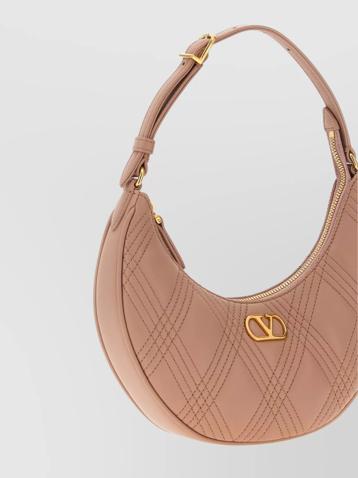 Valentino Garavani Quilted Mini Shoulder Bag With Adjustable Strap