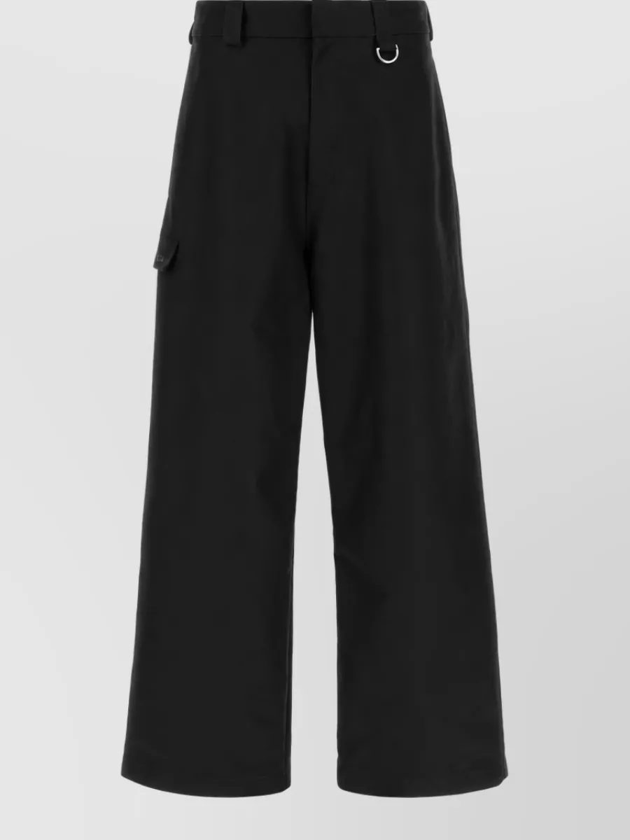 Balenciaga cotton wide-leg trousers