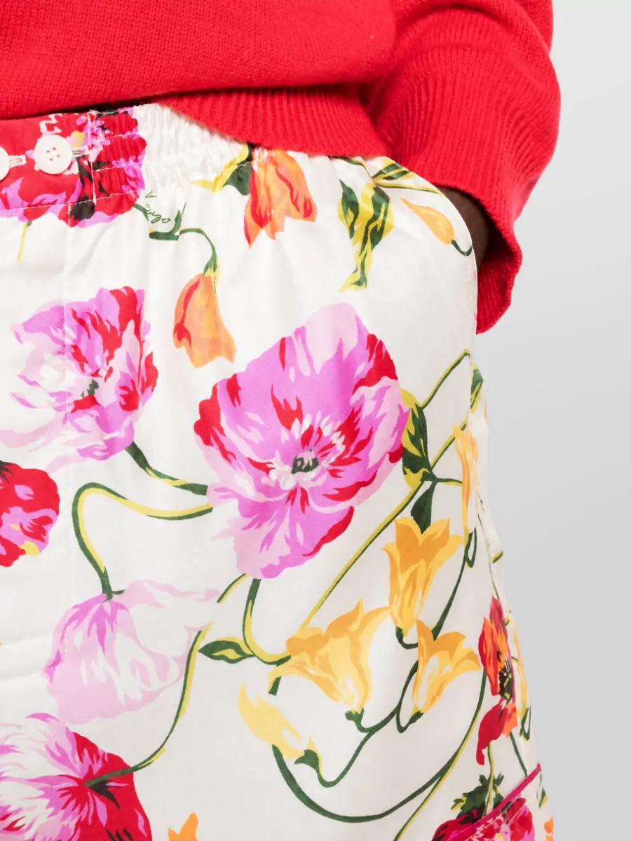 Kenzo Silk Shorts