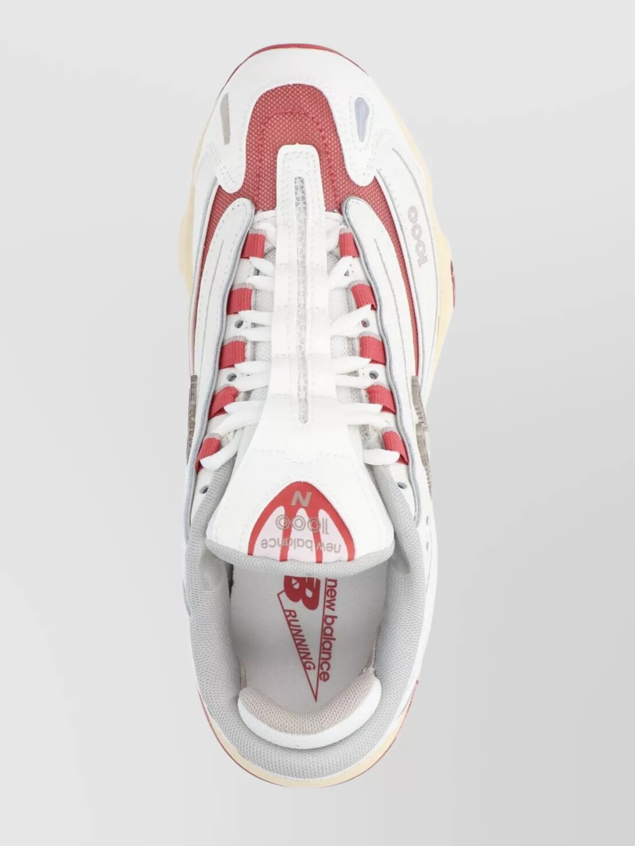 New Balance Low Top Sneakers With Contrast Accents And Mesh Panels In Neutrals