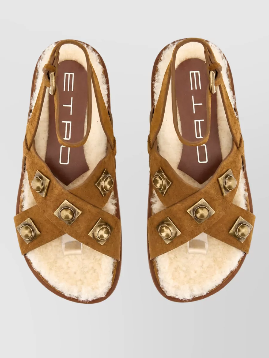 Etro Leather Slides