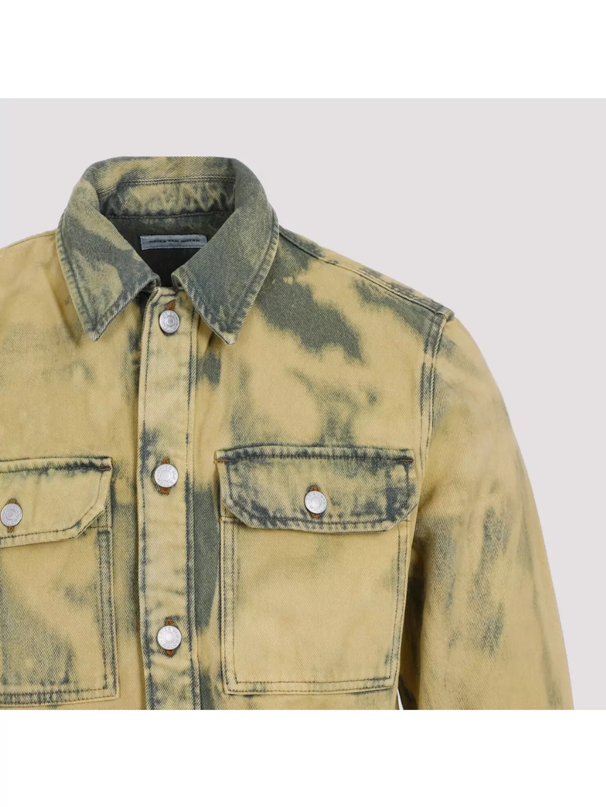 Dries Van Noten Cotton Curtis Shirt Buttoned Cuffs