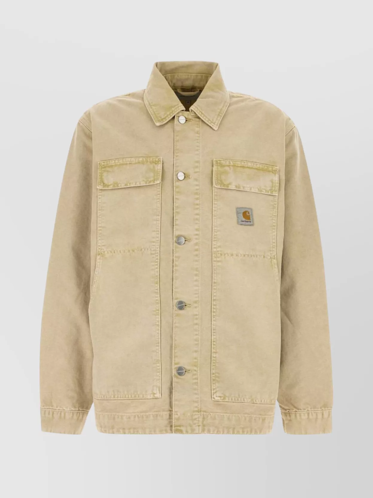 Carhartt Og Arctic Jacket In Denim Beige Uomo In Yellow