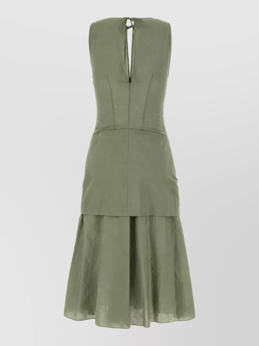 Loewe Paula's Ibiza Cotton Blend Midi Dress