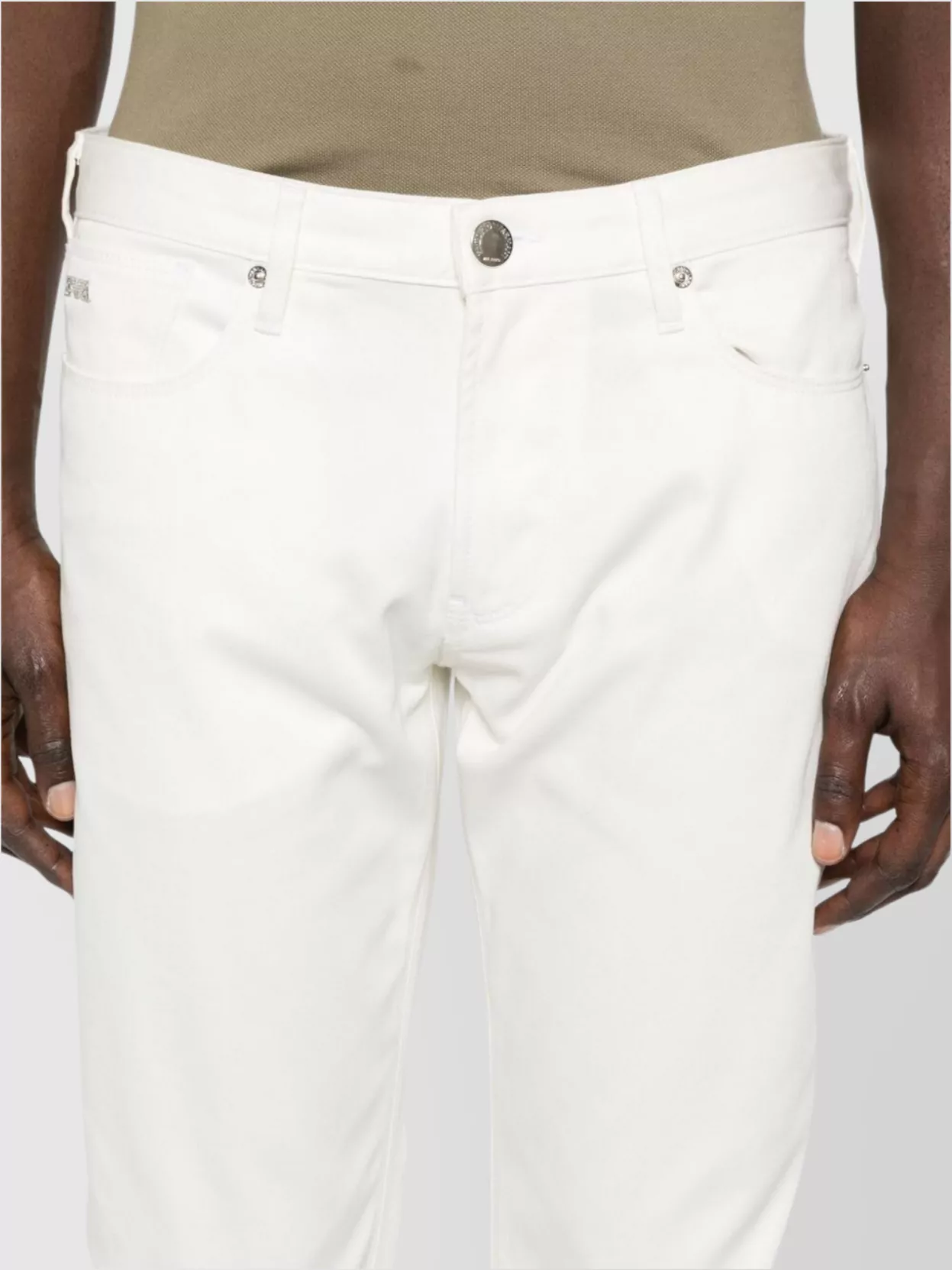 Emporio Armani Jeans Cotton Denim Belt Loops
