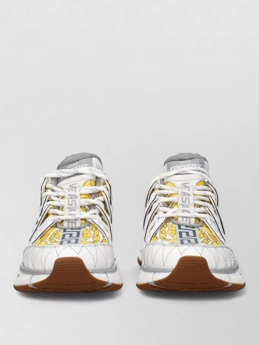 Versace fabric low-top sneakers
