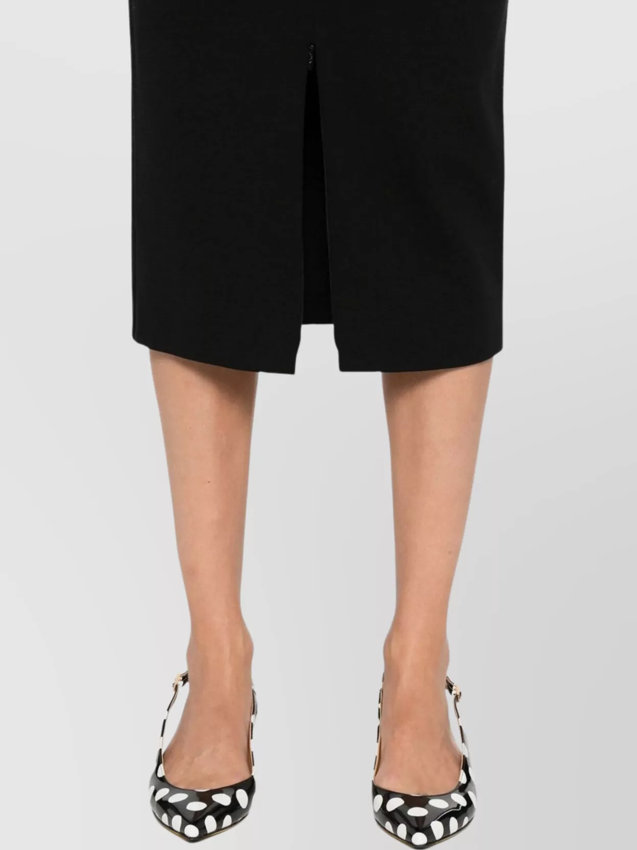 Pinko Slit Back High Waist Knee-Length Pencil