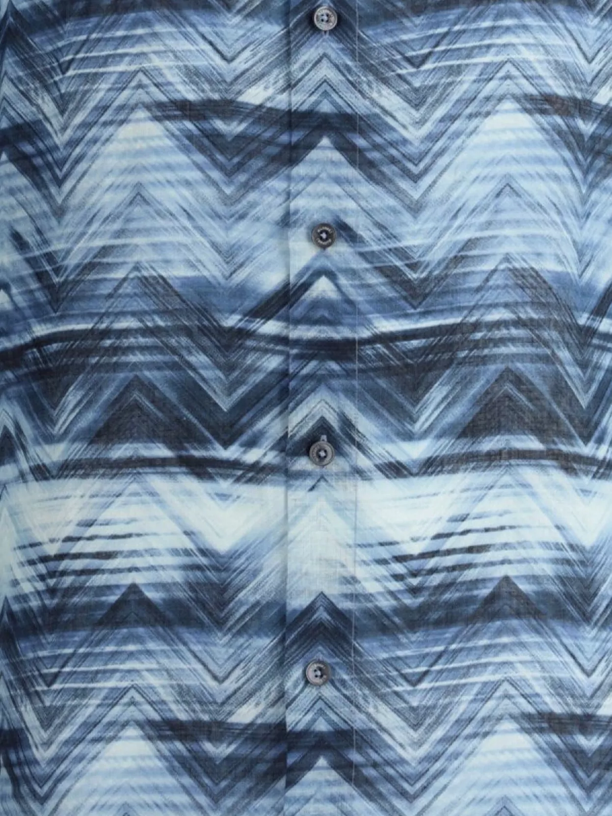 Missoni Short Sleeve Shirt Zigzag Pattern