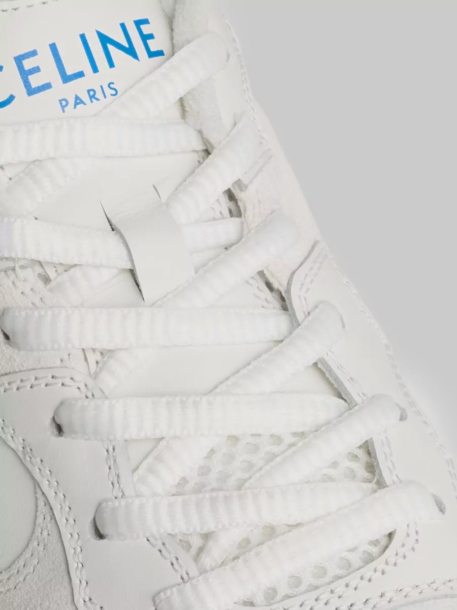 Celine Leather Low-Top Sneakers