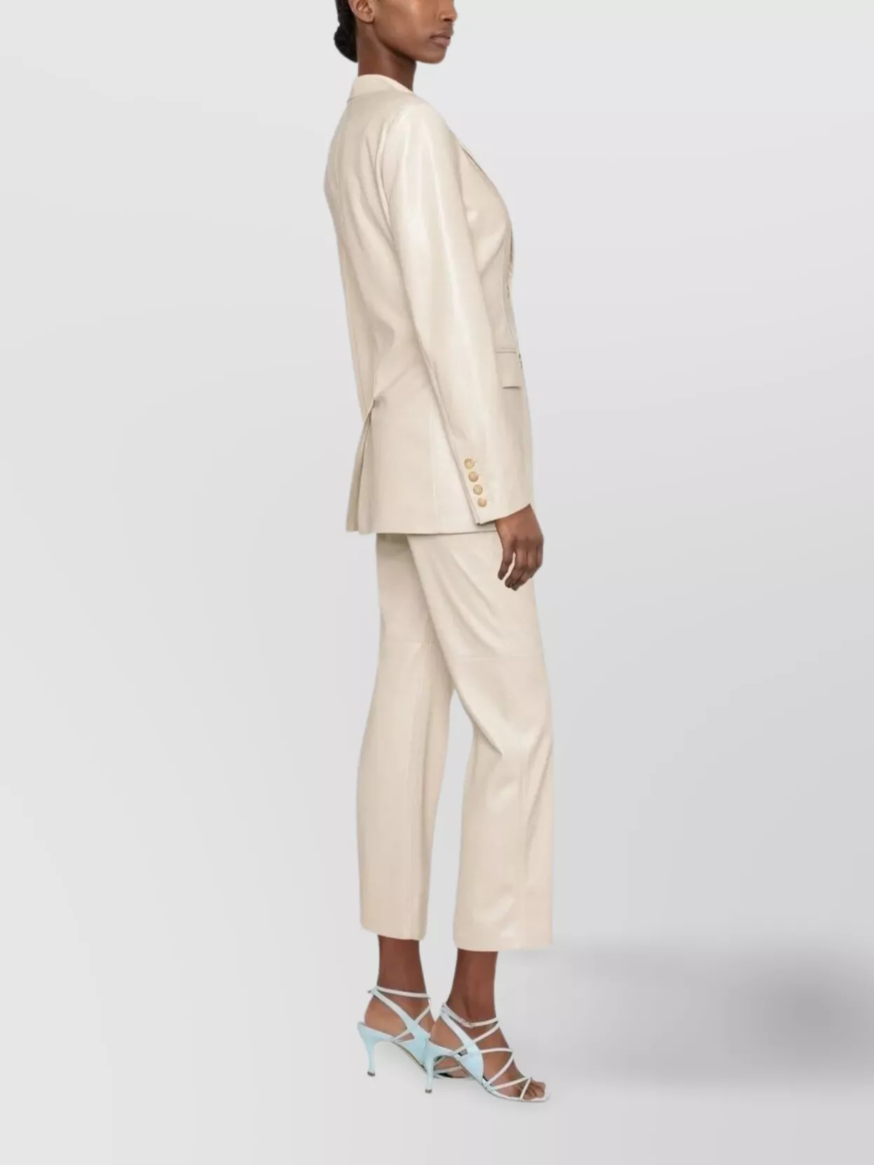 Nanushka Slim Fit Jacket With Notched Lapels