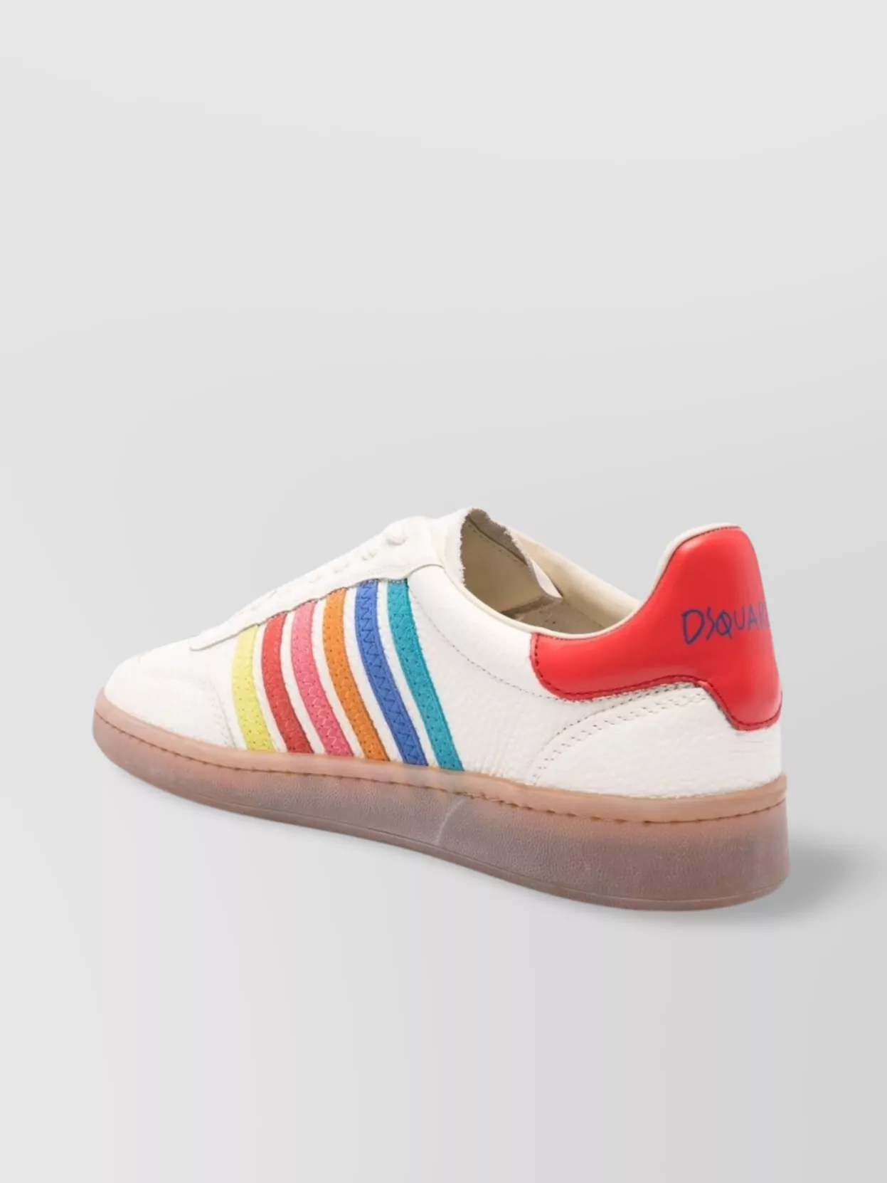 Shop Dsquared2 Striped Low Top Sneakers