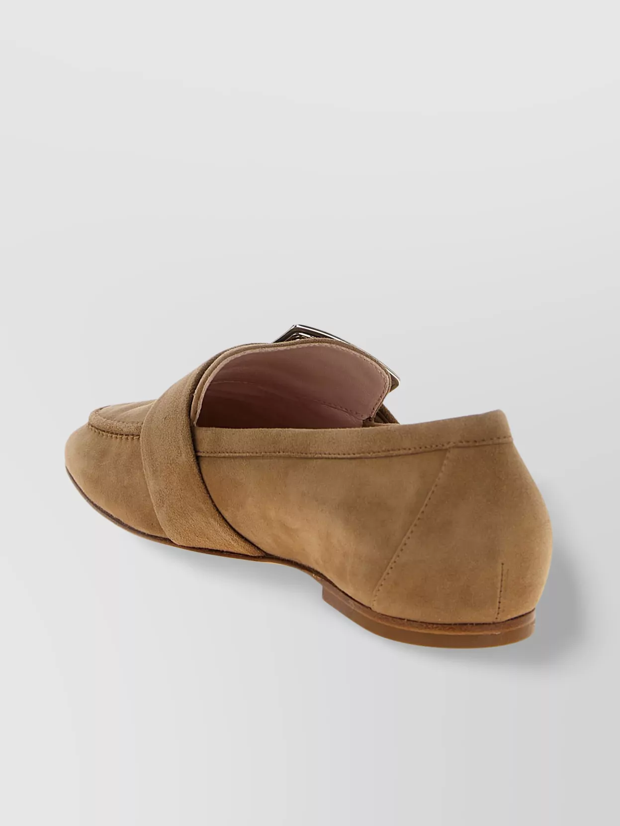 Roger Vivier Buckle Suede Finish Loafers