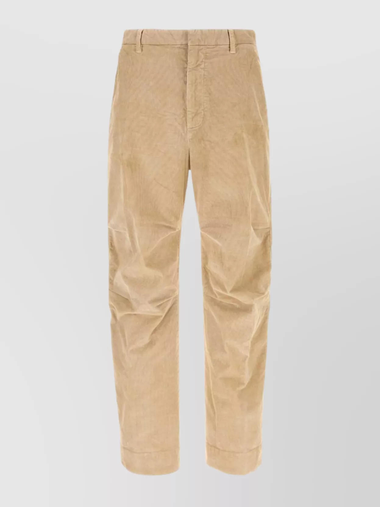 Dsquared2 Dsquared Beige Stretch Corduroy Pant In Neutral