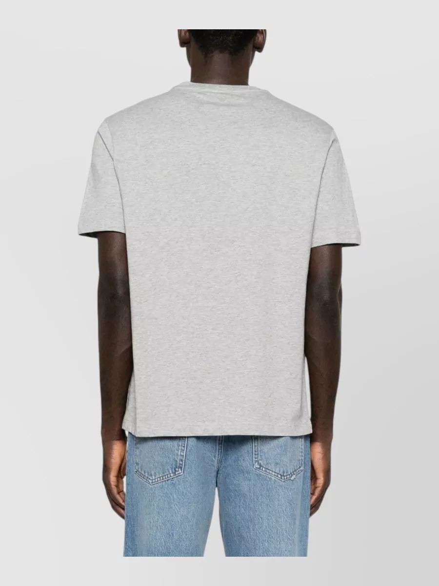 Emporio Armani Printed Cotton Crew-Neck T-Shirt