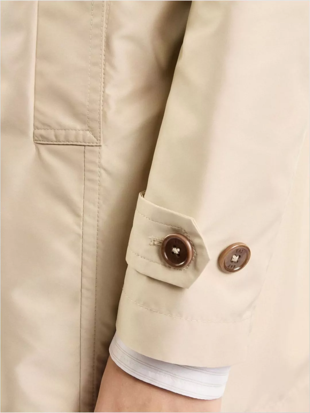 Fay Double-Breasted Long Sleeve Coat