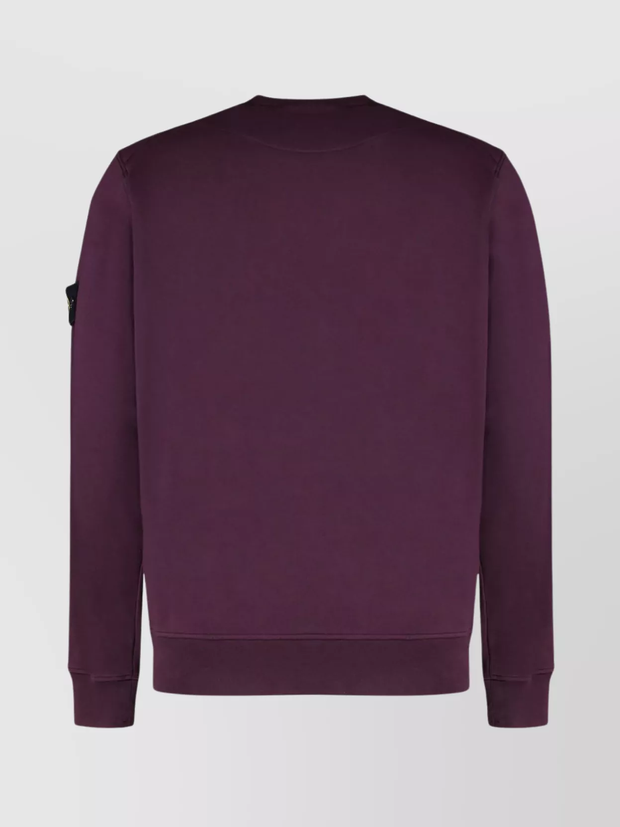 Stone Island Organic Cotton Crew Neck Long Sleeve Sweatshirt