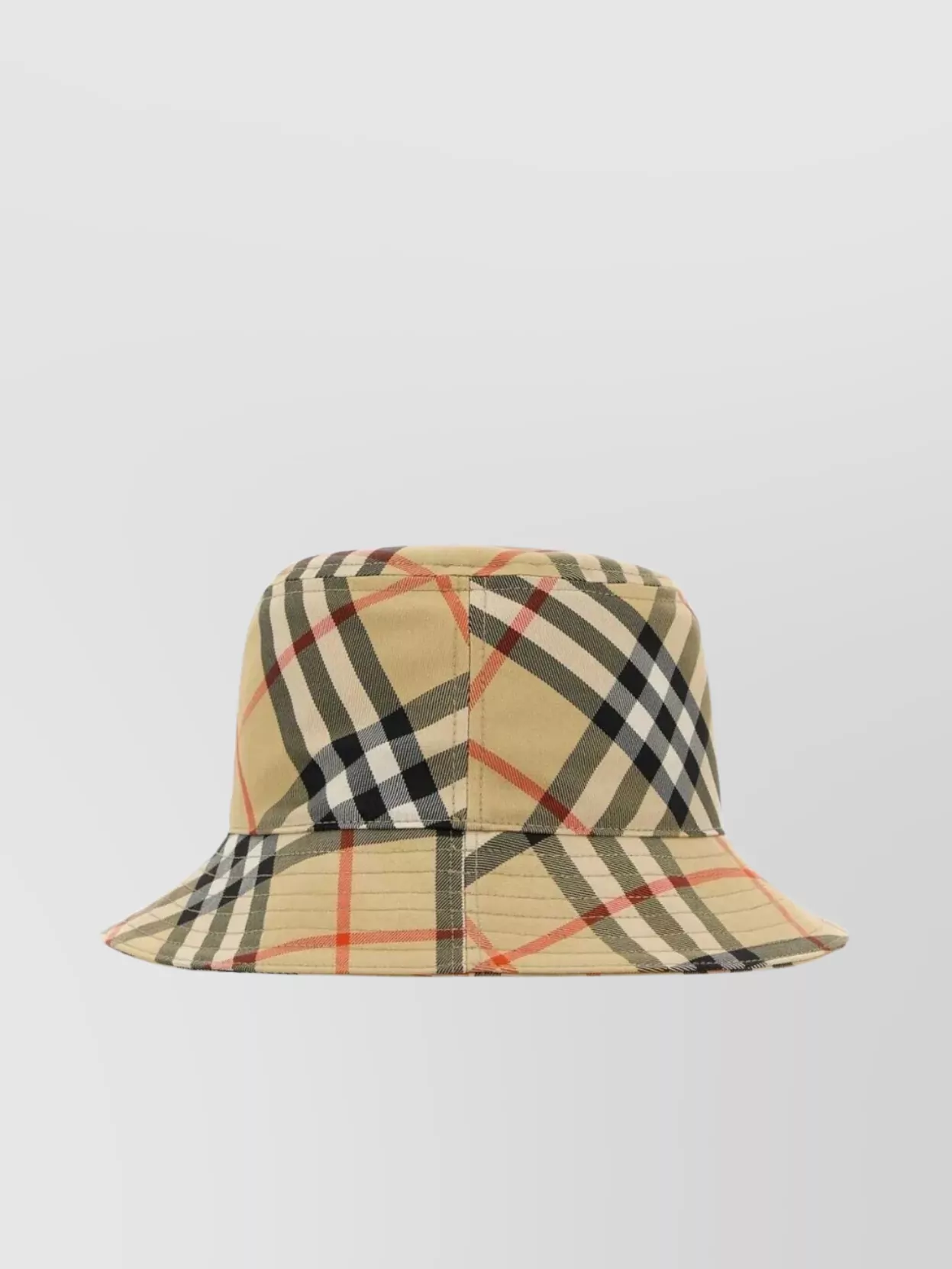 Shop Burberry Retro Check Bucket Hat