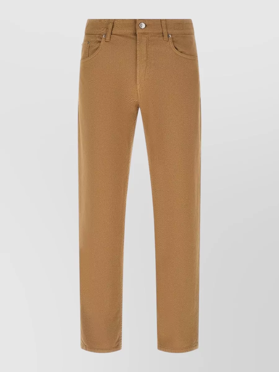 Department 5 denim high-rise cropped straight-leg jeans