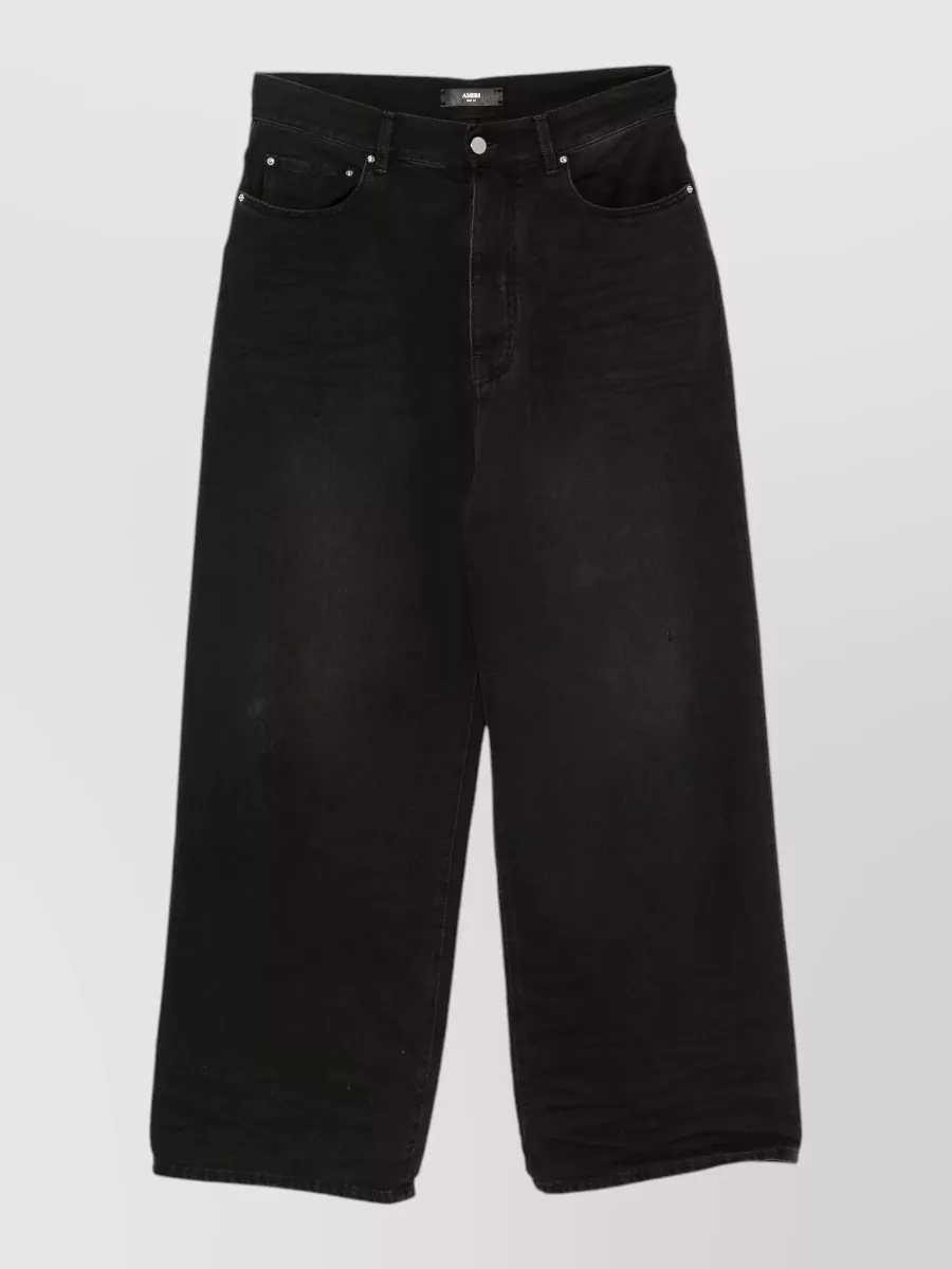 Amiri Wide-Leg Denim Jeans