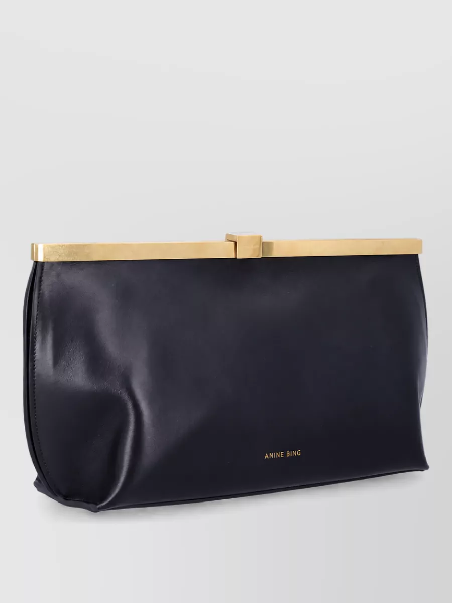 Anine Bing Leather Clutch Bag