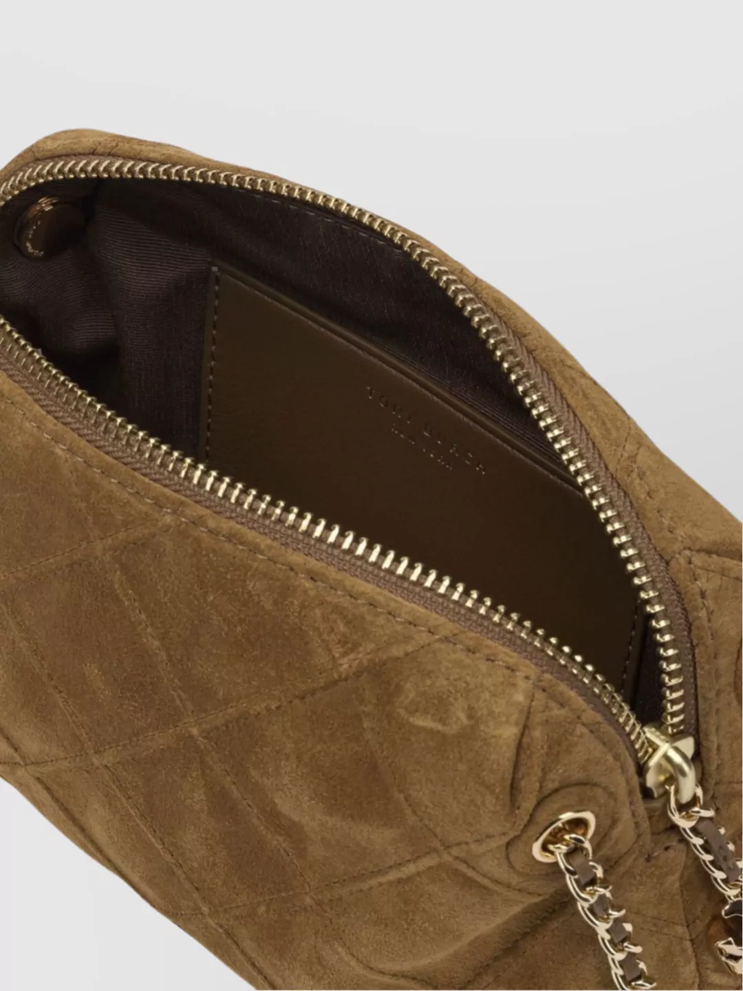 Tory Burch Chain Strap Quilted Crossbody Satchel Bag