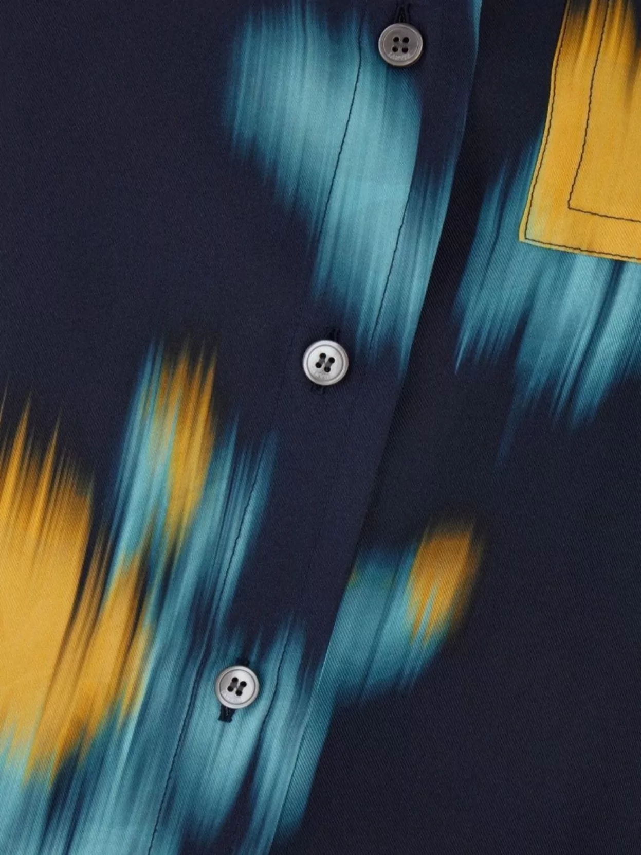 Lanvin Unique Print Silk Blouse