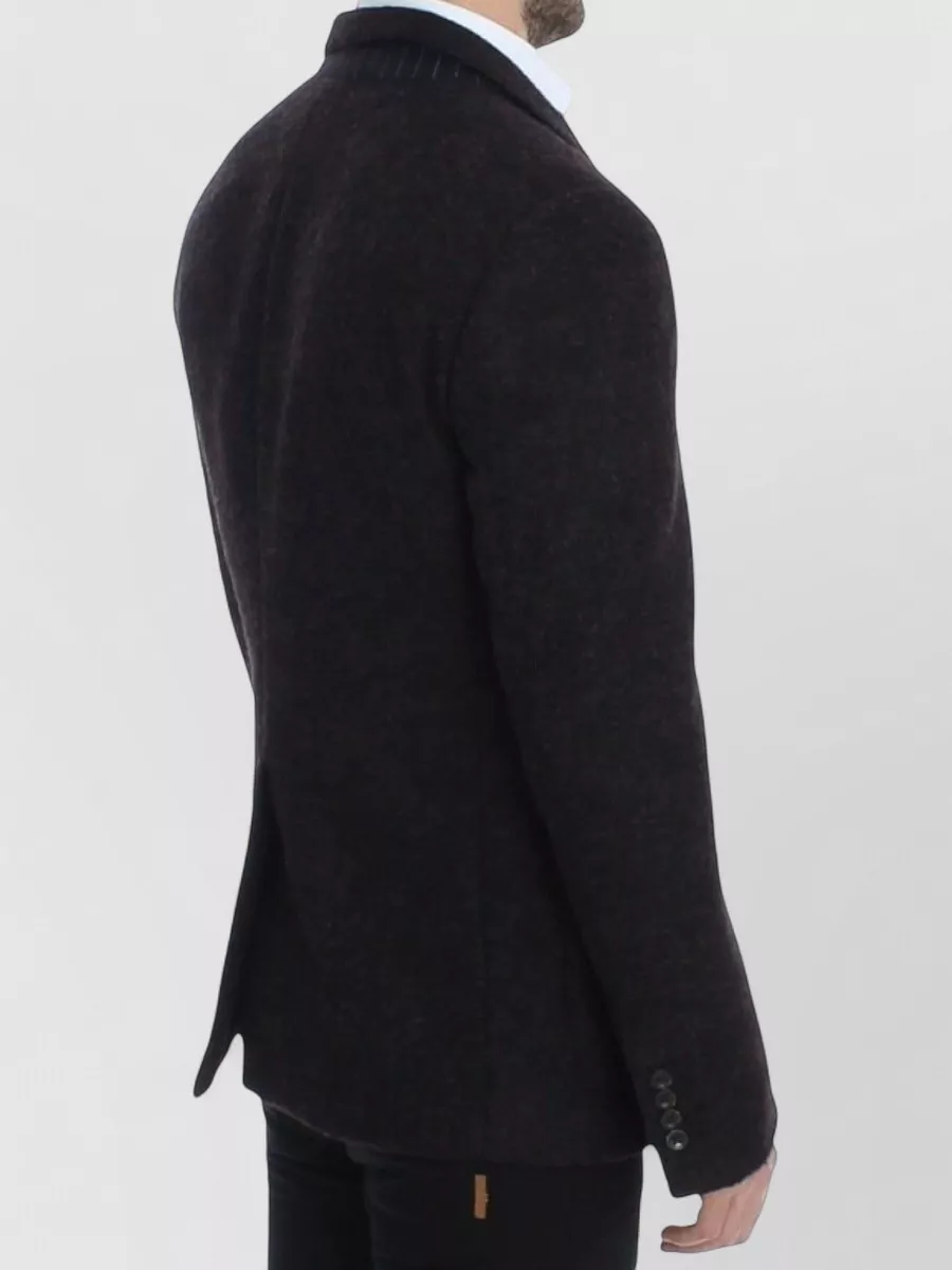 Dolce&Gabbana Alpaca Single-Breasted Blazer