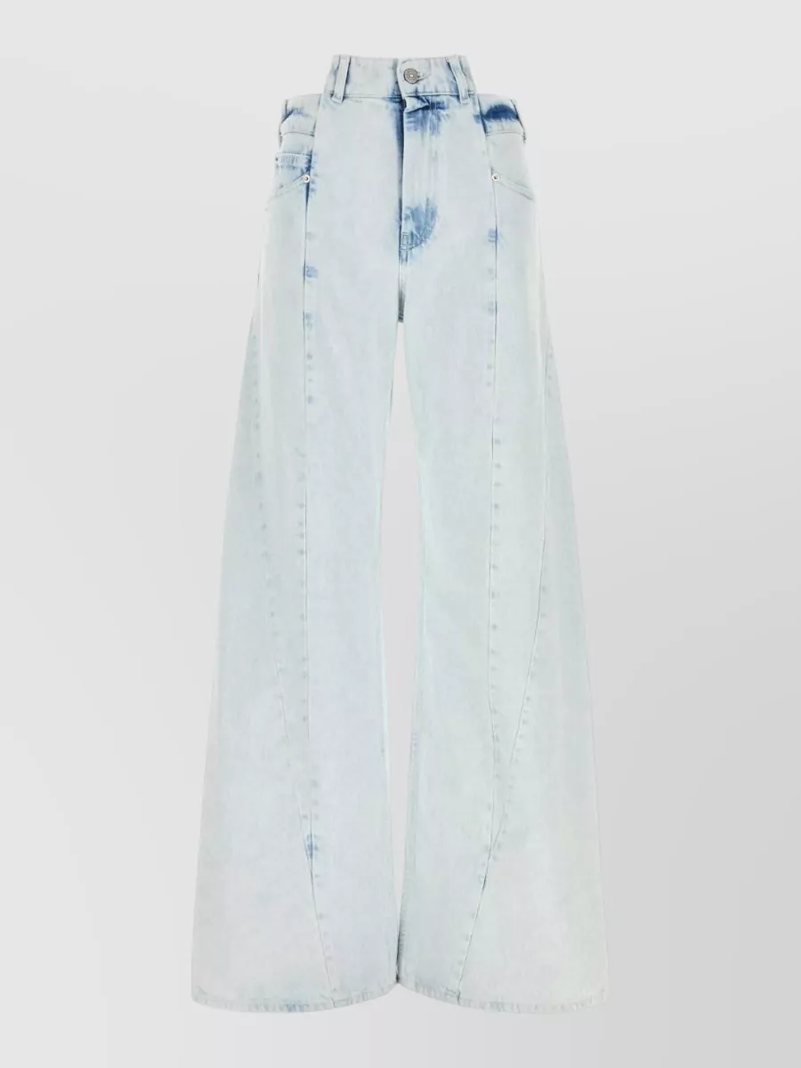 Maison Margiela high-rise wide-leg denim jeans