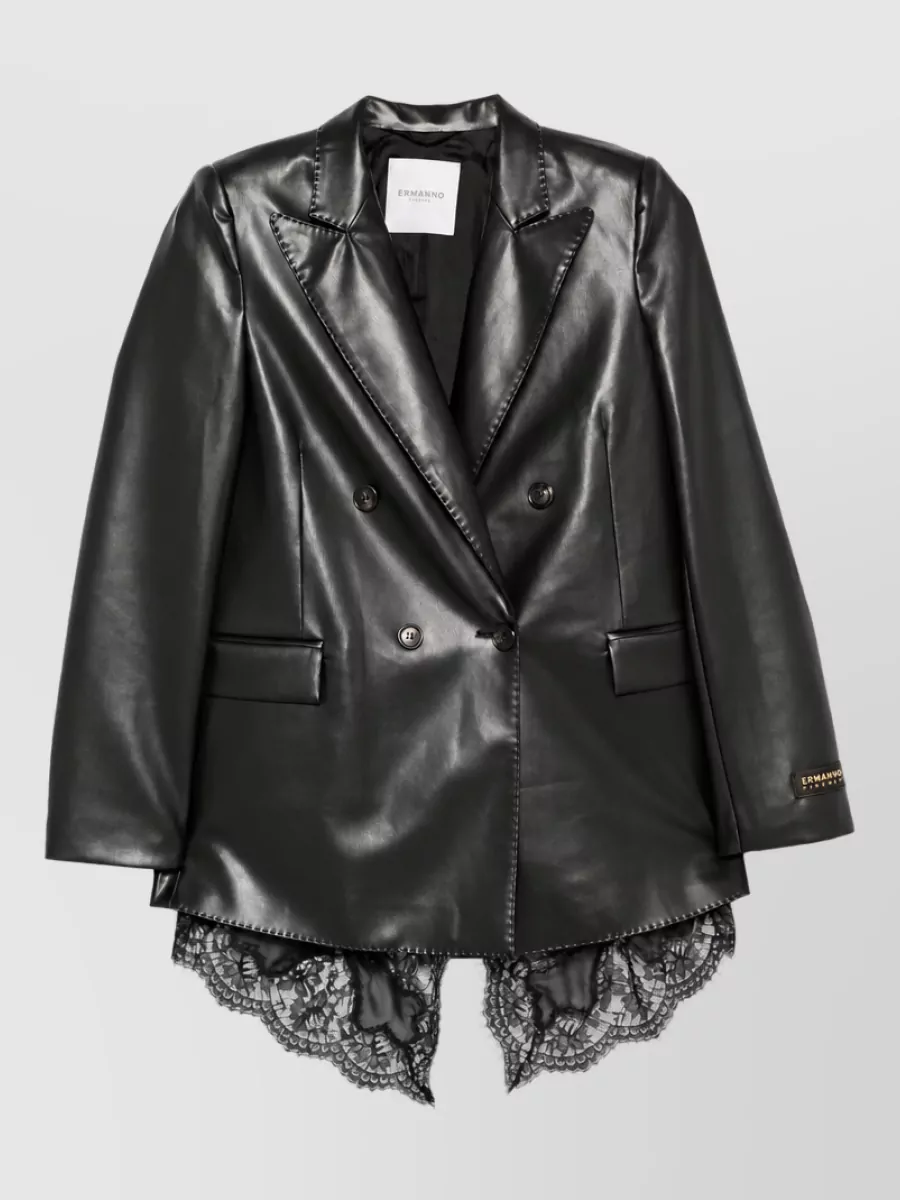 Ermanno Firenze double-breasted coat