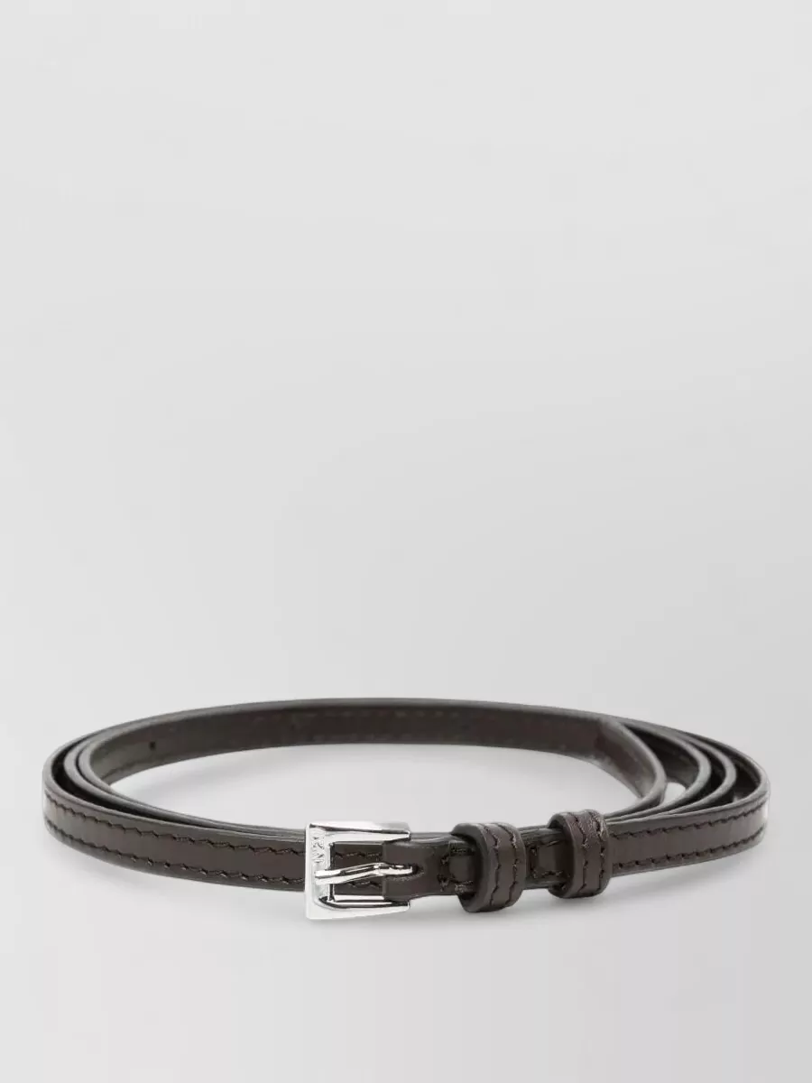 N 21 leather belt