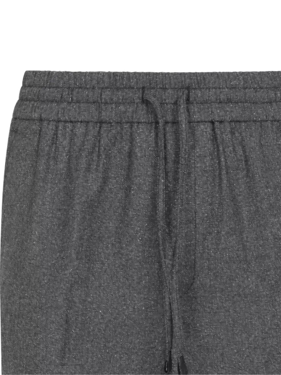 Brioni Wool Silk Straight-Leg Trousers