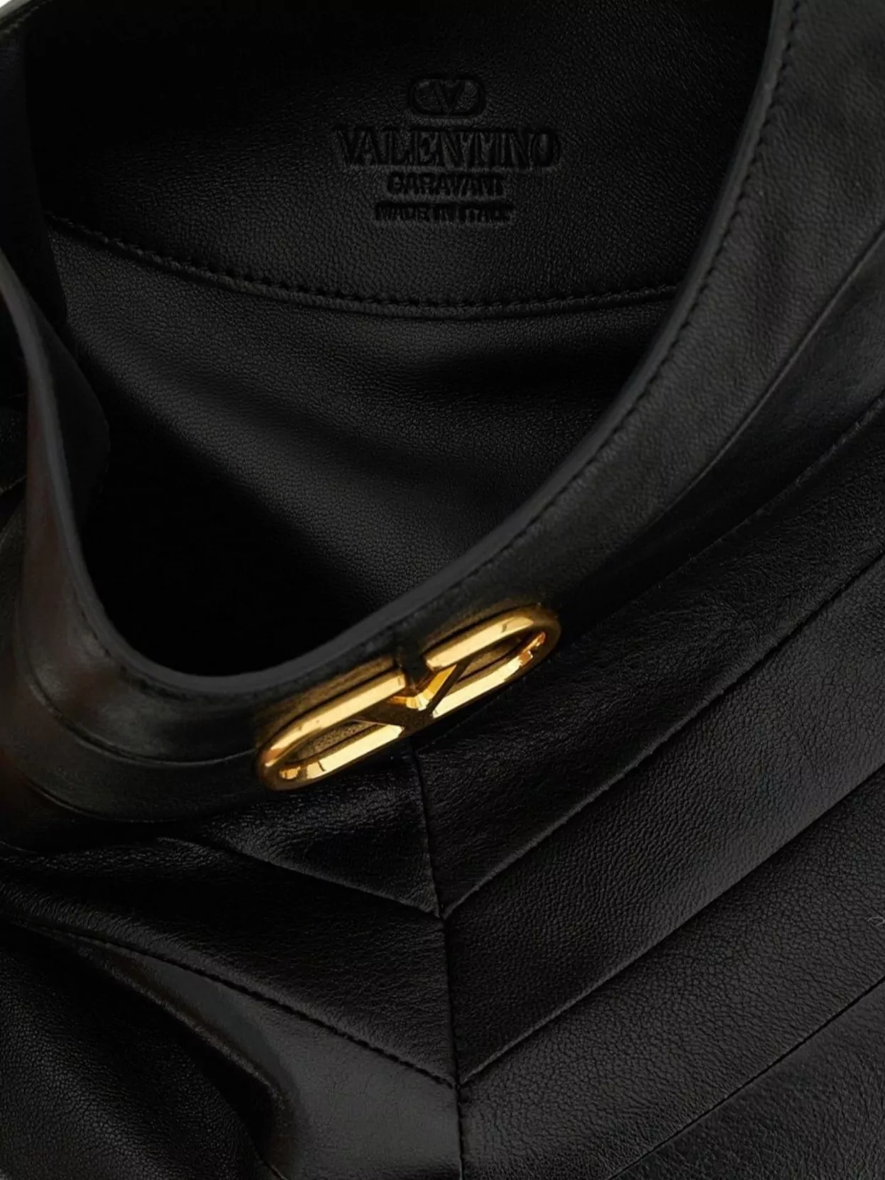 Valentino Hoboho Small Shoulder Bag With Studded Strap