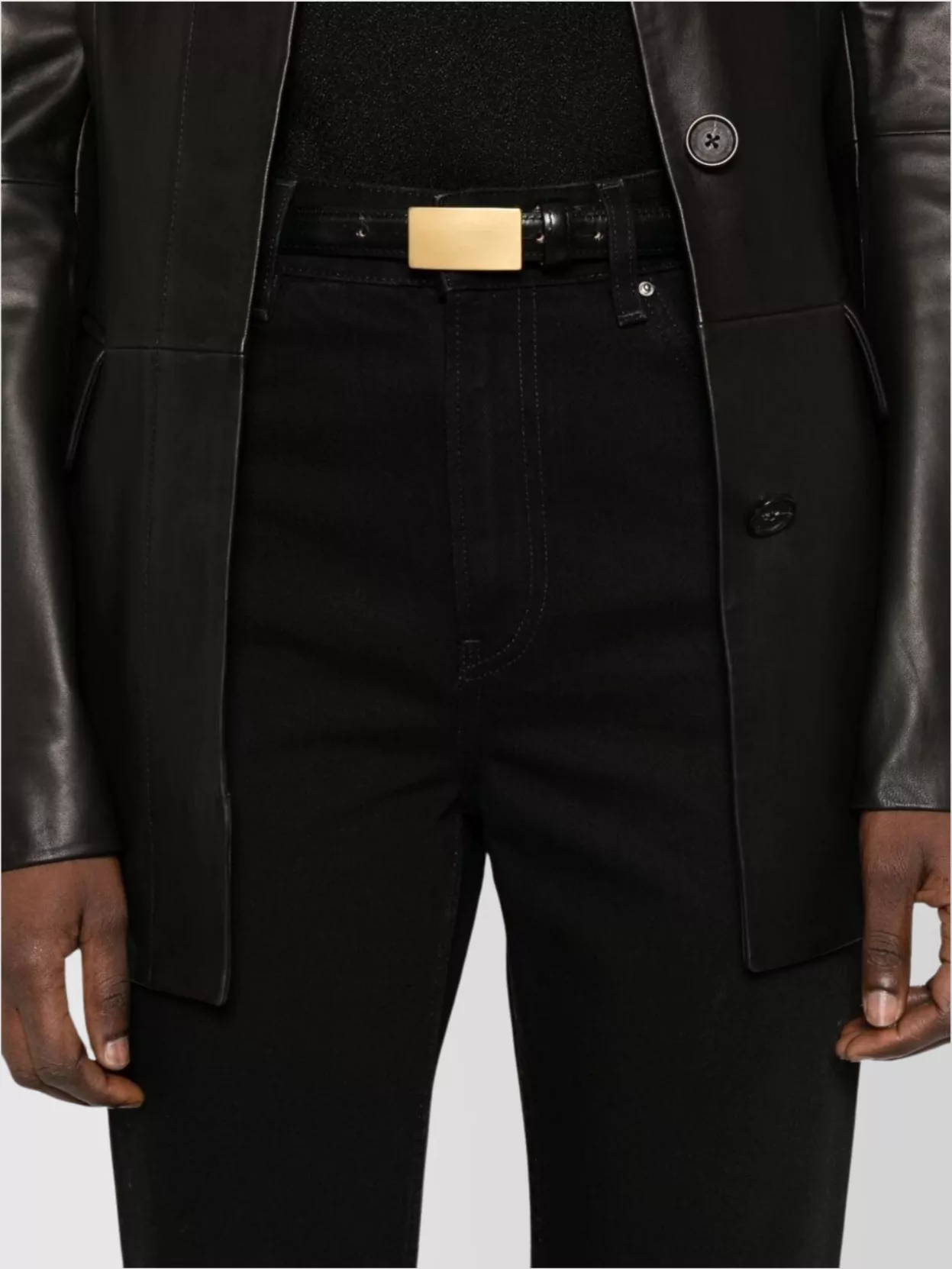 Totême Denim Trousers Featuring Five Pocket Design