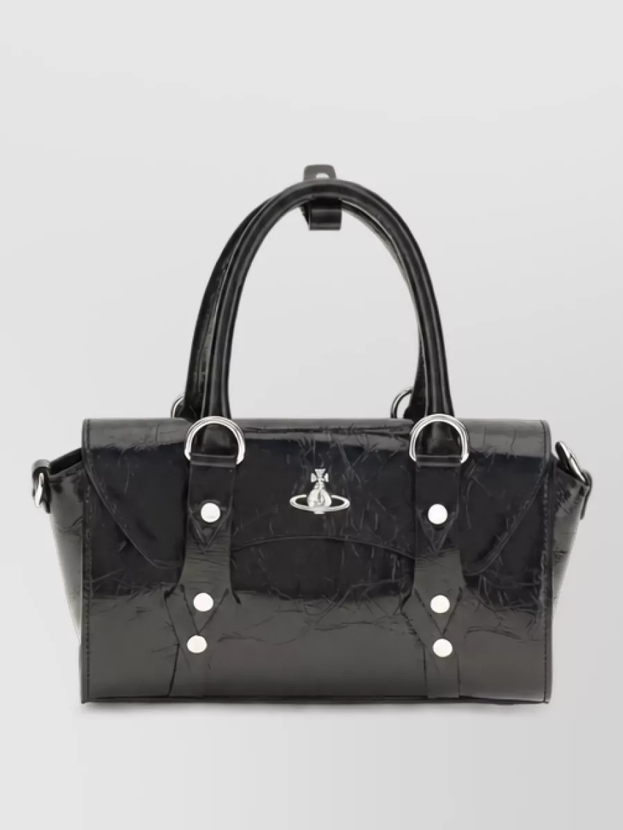 Vivienne Westwood mini calf leather shoulder bag