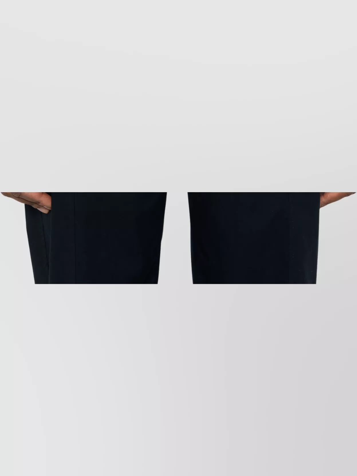 Boss Trousers Linen Belt Loops