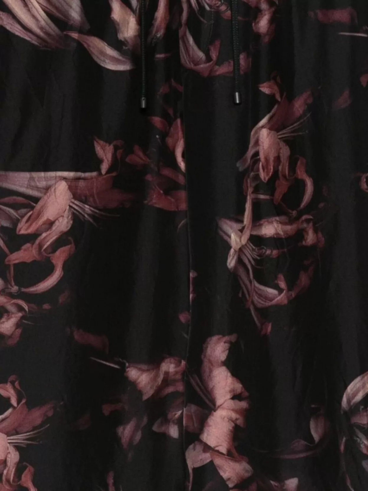 Dries Van Noten Floral Pattern Trousers Elastic Waistband