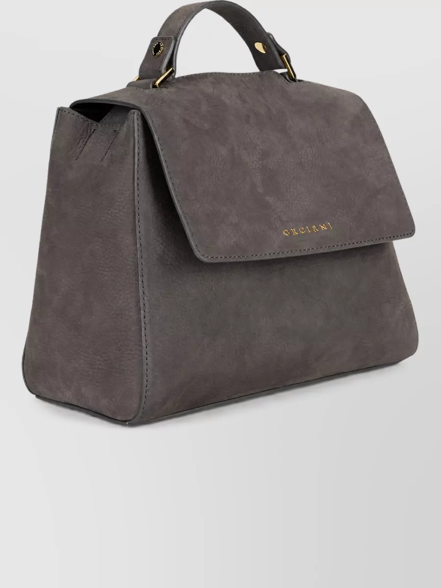 Orciani Leather Shoulder Bag