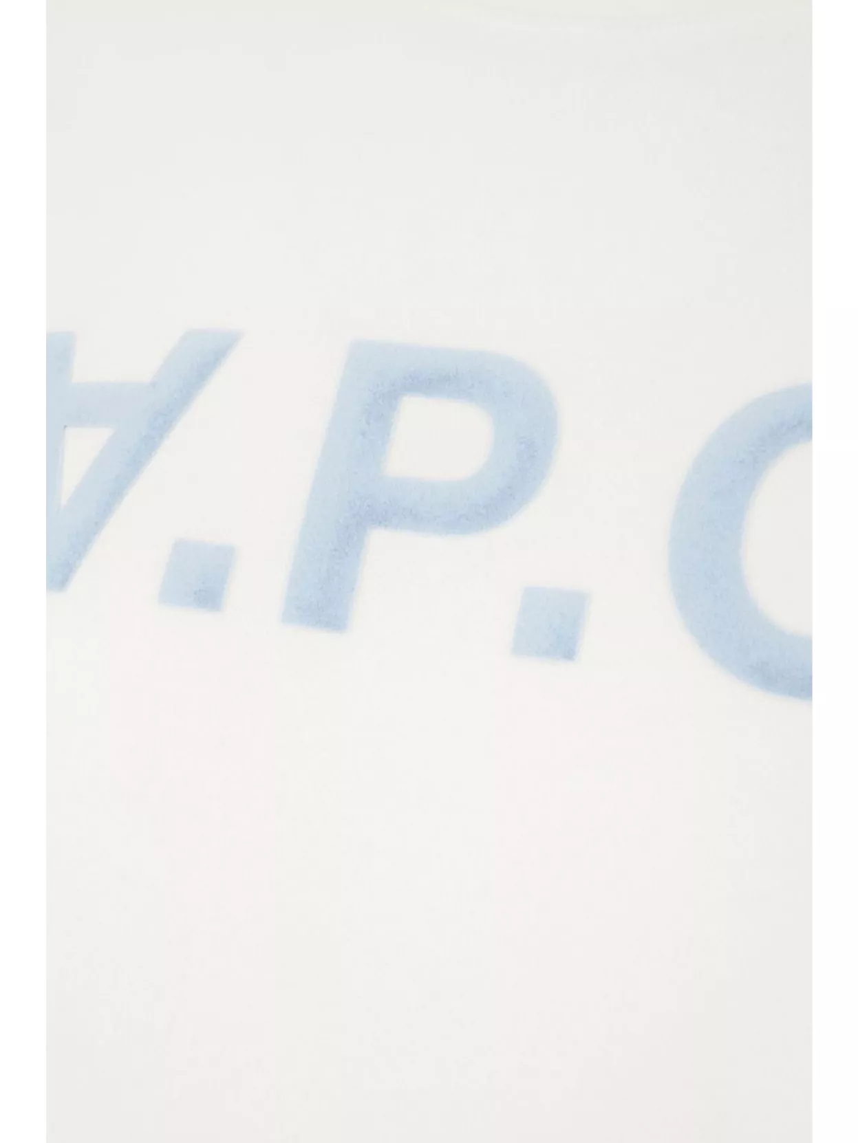 Apc Stretch Cotton Crew-neck Sweatshirt With Drop Shoulders In White