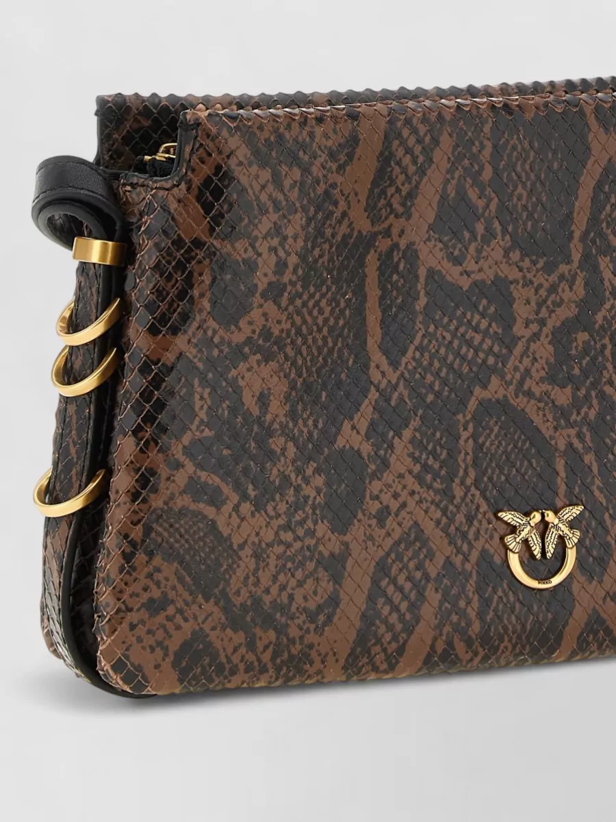Pinko Love Bag Leather Shoulder Bag