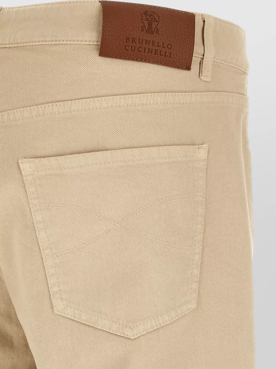 Brunello Cucinelli Denim Tapered Jeans