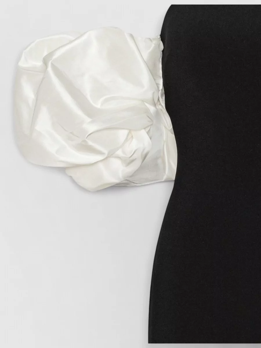 Rotate Puff Sleeve Maxi Dress