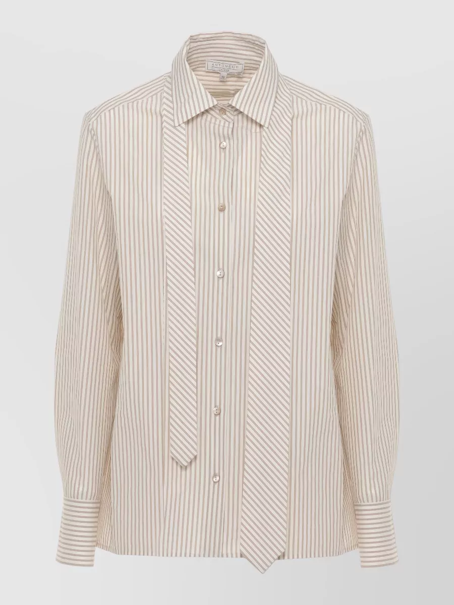Antonelli Firenze Striped Cotton Shirt