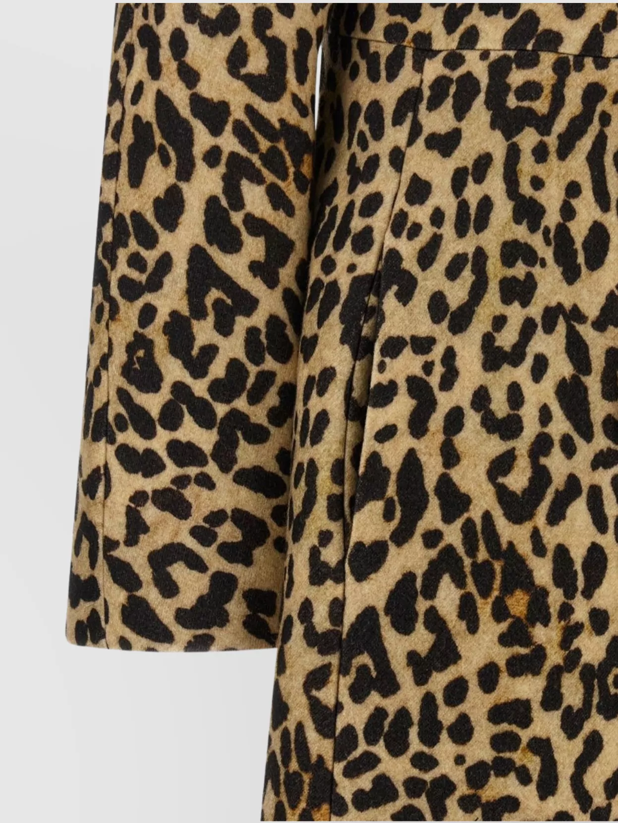 Valentino Garavani Animal Print Cloth Coat