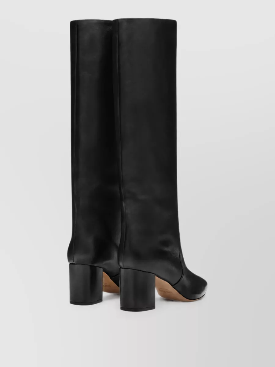 Paris Texas Leather Ankle Boots