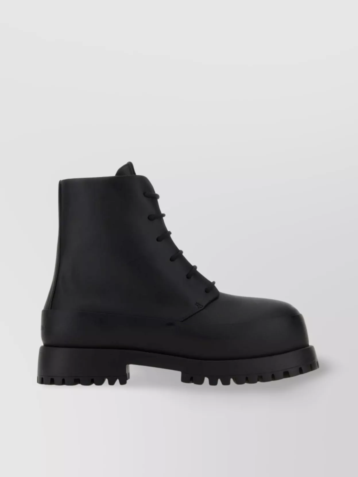 Ferragamo Matte Finish Ankle-high Boots With Chunky Sole