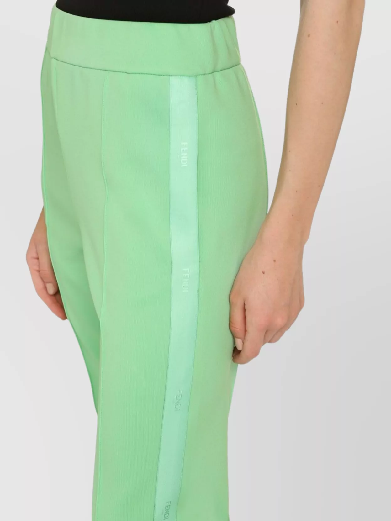 Fendi Track-pants With Logoed Side Stripes