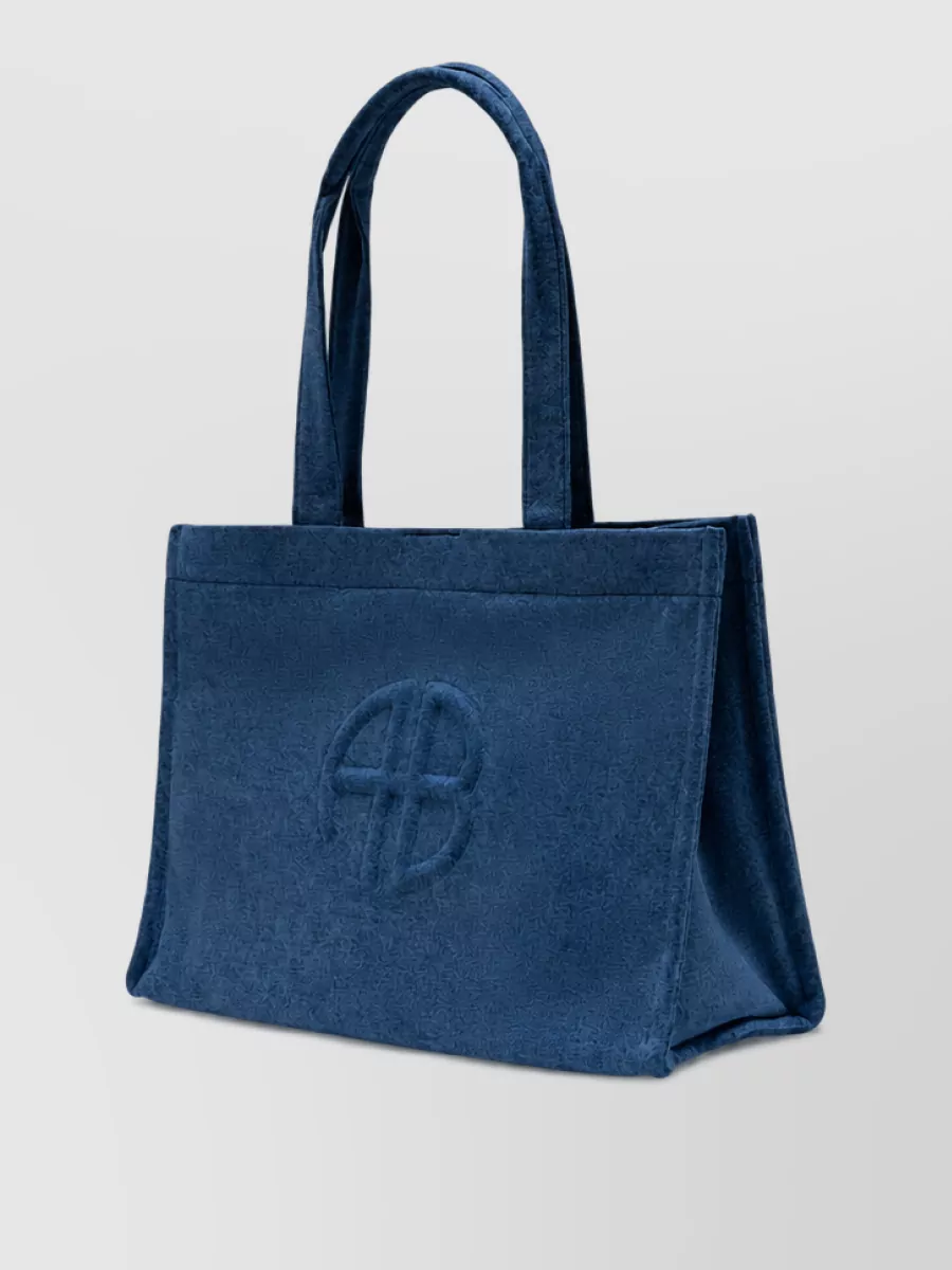 Anine Bing cotton tote bag