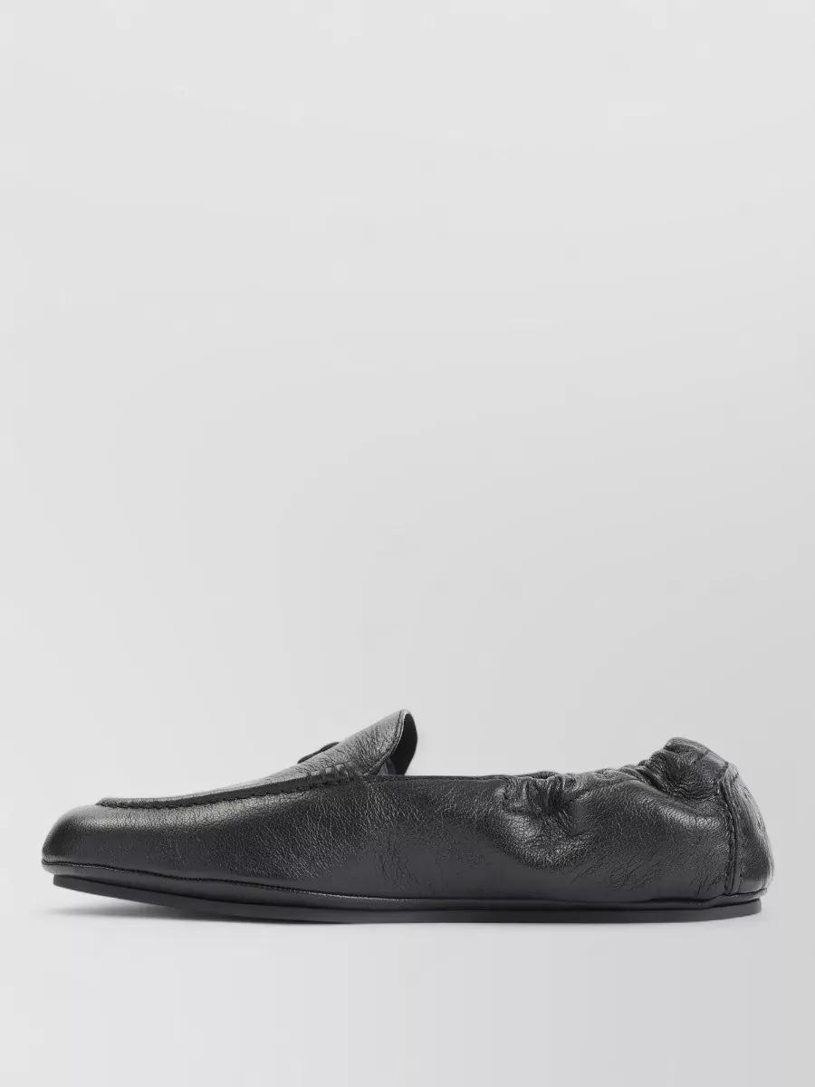 Celine Triomphe Loafer Elasticated Heel Round Toe