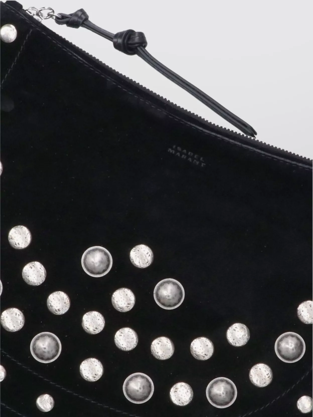 Isabel Marant Fringe And Stud Top Handle Shoulder Bag