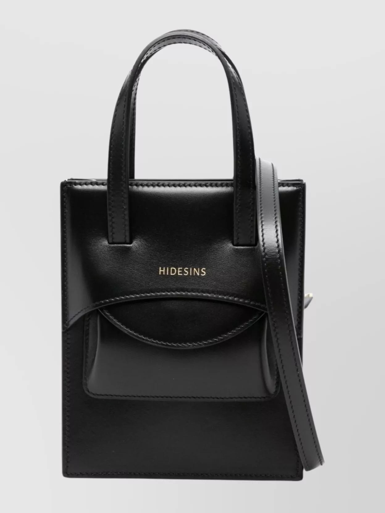 Hidesins Mini Bag With Flap And Top Handles